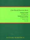 Bach, Carl Philipp Emanuel: Sonate d-Moll Wq 132 / H 562