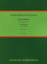 Telemann, Georg Philipp: 12 Fantasien