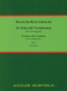 Gebauer, Francois René: 18 Arien mit Variationen 1 Band 1