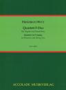 Witt, Friedrich: Quartett F-Dur
