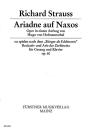 Strauss, Richard: Ariadne auf Naxos op. 60