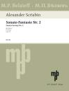 Scriabin Alexander: Sonate 2 gis-moll op 19