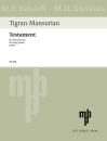 Mansurjan Tigran: Testament