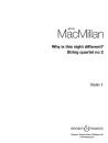 Macmillan James: Why is this night different