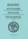 Kodály, Zoltán: Epigrams