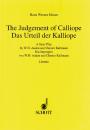 Henze, Hans Werner: Das Urteil der Kalliope