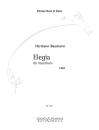Baumann Hermann: Elegia für Naturhorn