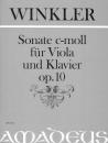 Winkler, Alexander: Sonate c-moll op. 10