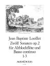 Loeillet de Gant, Jean Baptiste: 12 Sonaten op. 2/1