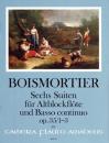 Boismortier, Joseph Bodin de: Sechs Suiten op. 35, Nr. 1-3 Band 1