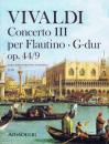 Vivaldi, Antonio: Concerto III per Flautino op. 44/9 RV 444