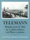 Telemann, Georg Philipp: 55. Triosonate C-Dur TWV 42:C1