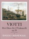 Viotti, Giovanni Battista: 3 Duos op. 30