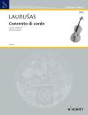 Laurusas Vytautas: Concento di corde per due violoncelli (2002/2004)
