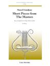 Grandjany Marcel: Short pieces from the masters harp