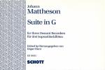 Mattheson Johann: Suite G-Dur op 1/5
