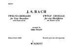 Bach, Johann Sebastian: 12 Choräle