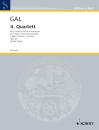 Gal Hans: Quartett 2 a-moll op 35