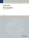 Gerster Ottmar: 5 Löns Lieder