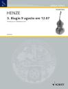 Henze Hans Werner: S Biagio 9 agosto ore 1207