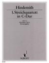 Hindemith Paul: Quartett 1 C-Dur op 2
