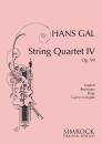 Gál, Hans: Streichquartett Nr. 4 op. 99