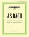 Bach, Johann Sebastian: Suiten für Violoncello solo Nr. 6 Band 3