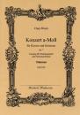 Schumann, Clara: Konzert a-Moll für Klavier und Orchester op. 7