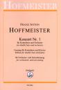 Hoffmeister, Franz Anton: Konzert für Kontrabass und Orchester Nr. 1