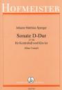 Sperger, Johann Mathias: Sonate D-Dur (T38)