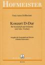 Hoffmeister, Franz Anton: Konzert D-Dur