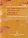 Mendelssohn Bartholdy, Felix: Albumblatt op. 117