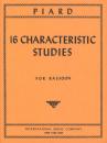 Piard Marius: 16 characteristic Studies