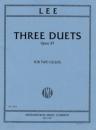 Lee Sebastian: 3 Duette op 37