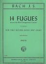 Bach, Johann Sebastian: 14 Fugues from the Well-Tempered Clavier Vol. 1 Band 1
