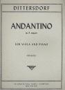 Dittersdorf Karl Ditters von: Andantino