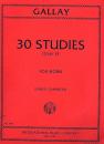 Gallay Jacques Francois: 30 Etüden op 13
