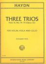 Haydn Joseph: 3 Trios op 32