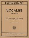Rachmaninow, Sergej Wassiljewitsch: Vocalise op. 34/14