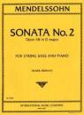 Mendelssohn Bartholdy Felix: Sonate 2 D-Dur op 58