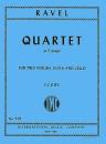 Ravel, Maurice: Quartet in F major