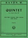 Haydn Michael: Quintett C-Dur op 88