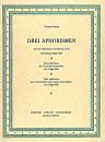 Kremer, Clemens: Drei Aphorismen