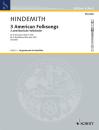 Hindemith Paul: 3 amerikanische Volkslieder