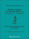 Bach, Johann Sebastian: Partita In A Minor