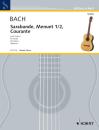 Bach Johann Sebastian: Sarabande C-Dur (Menuett 1 / 2 / Courante