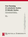 Flemming Fritz: 25 melodische Studien 1