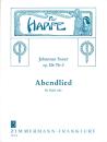 Snoer Johannes: Abendlied op 106/5