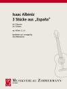 Albeniz Isaac: 3 Stücke aus Espana op 165