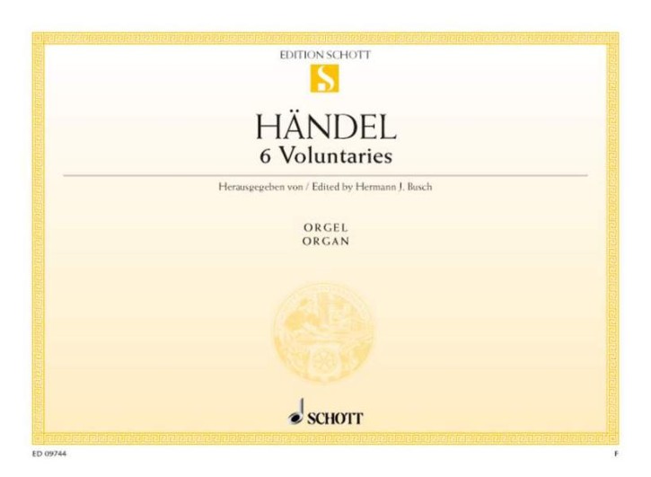 Haendel Georg Friedrich: 6 Voluntaries